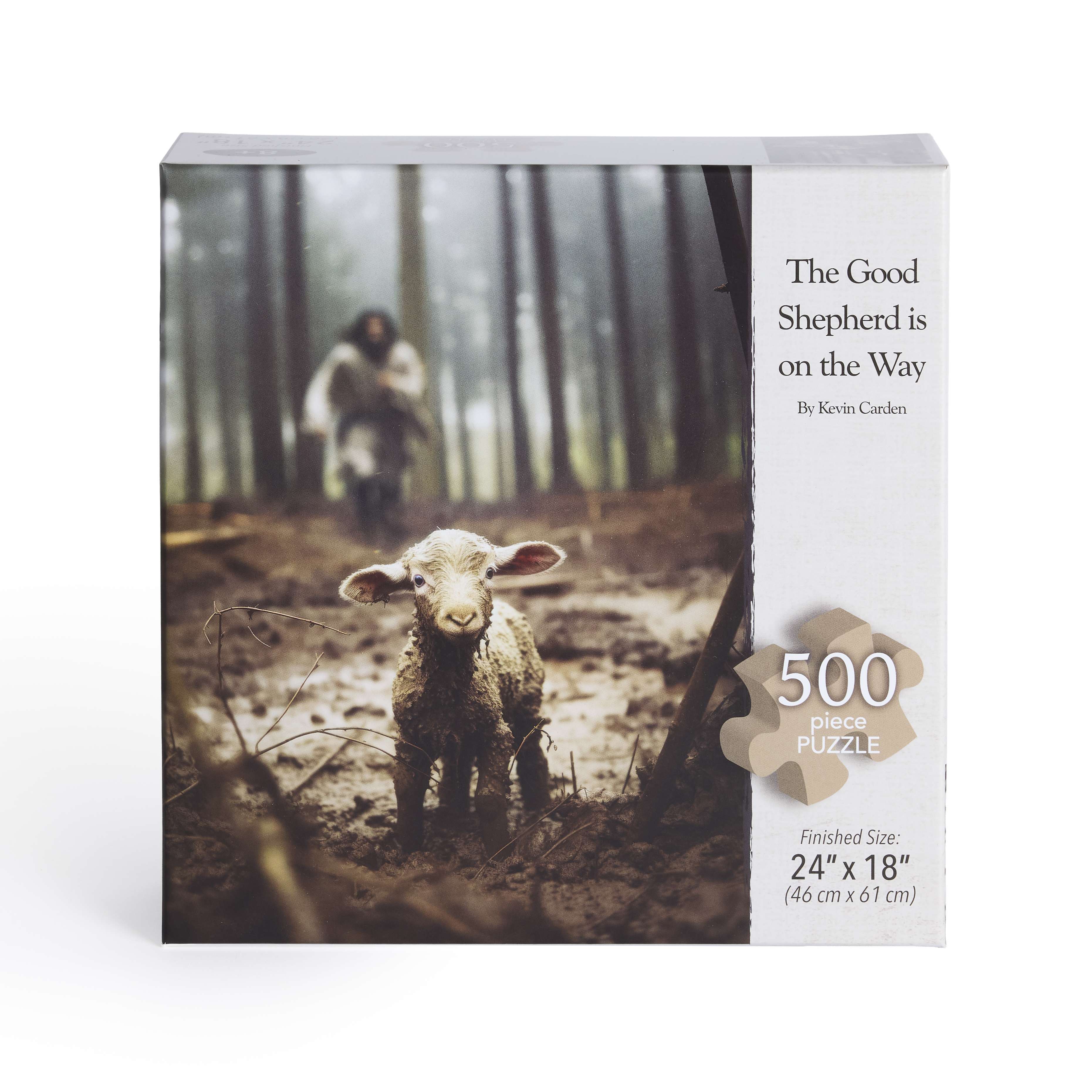 The Good Shepherd is on the Way 500 Piece Puzzle