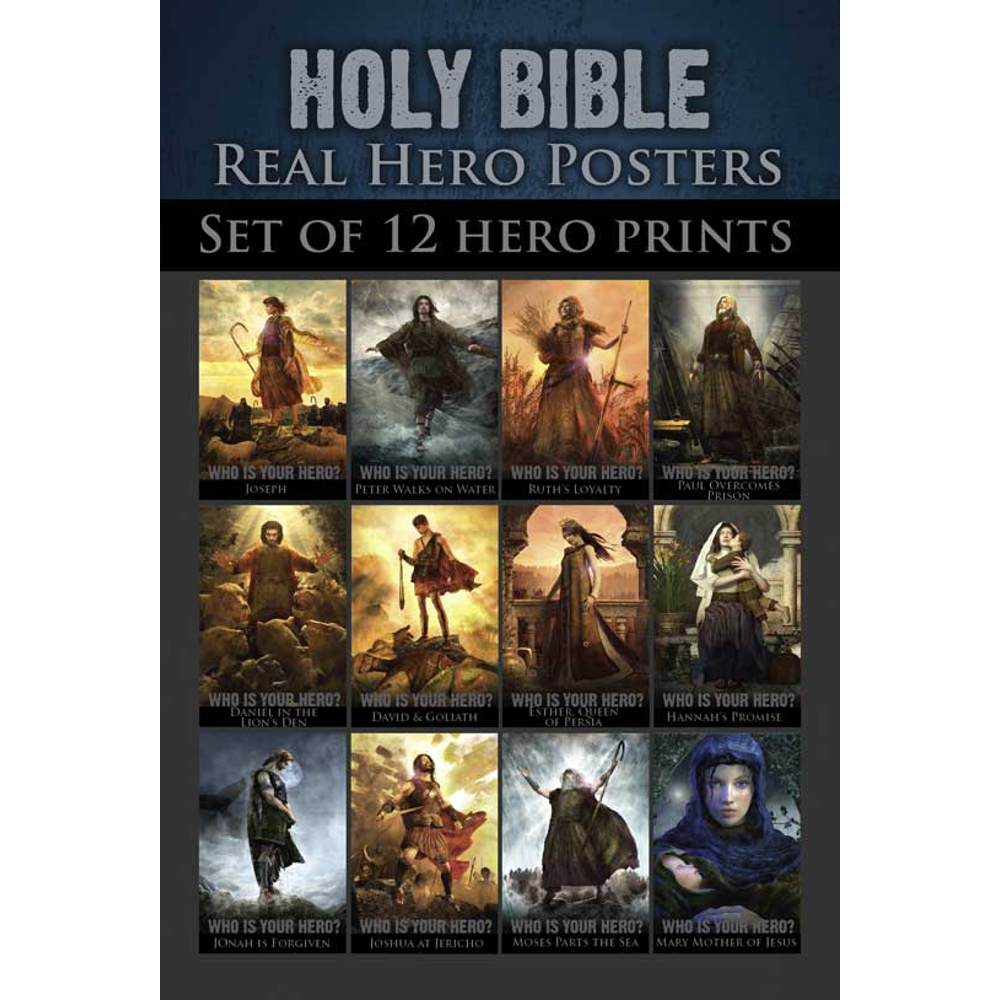 Holy Bible Real Hero (3x4 Prints),  Holy Bible Real Hero (3x4 Prints)