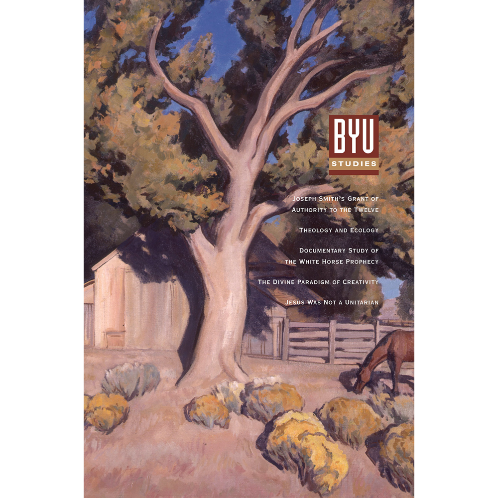 BYU Studies Vol. 49: Issue 3,  BYU Studies Vol. 49: Issue 3