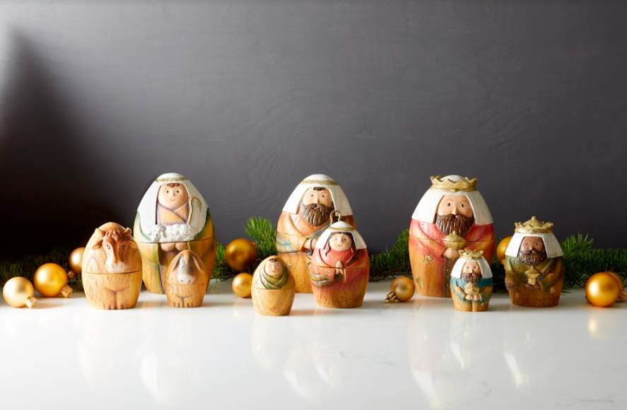 Nesting Nativity Dolls, , large image number 2