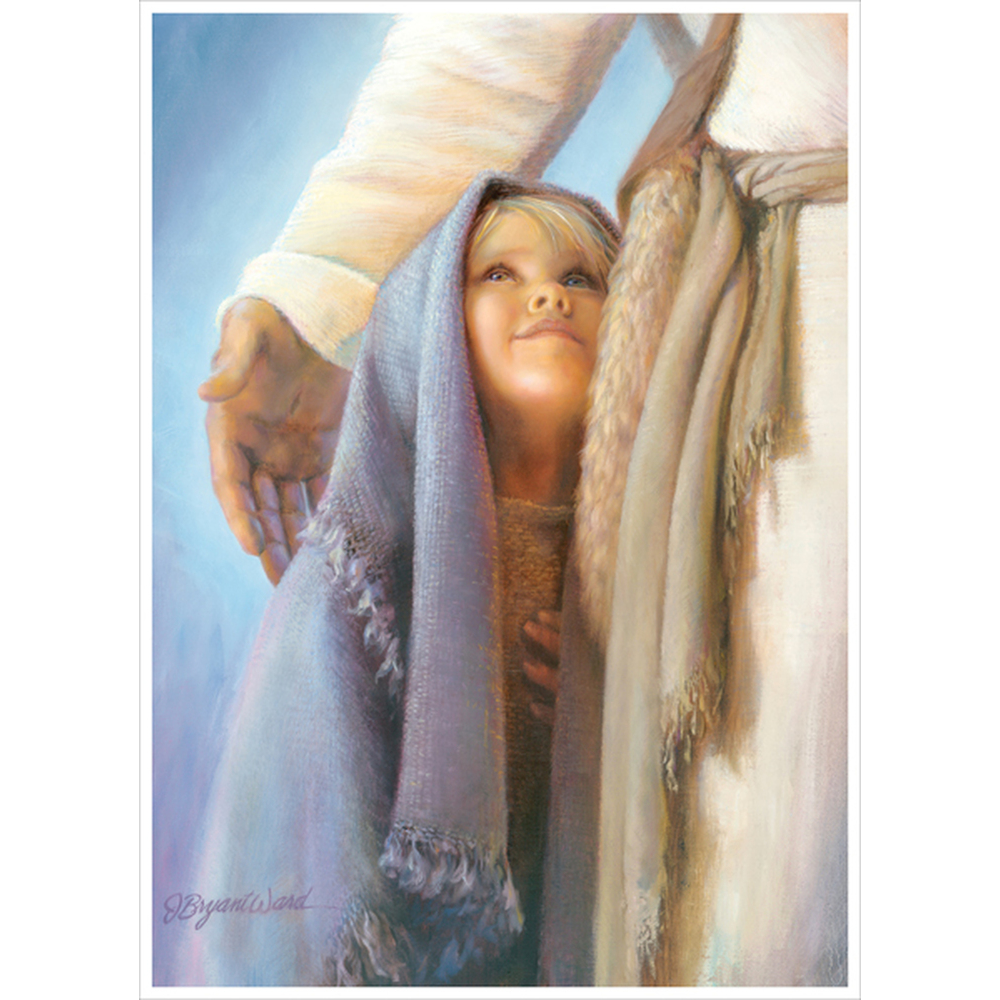 Under His Wing (18x15 Framed Art)