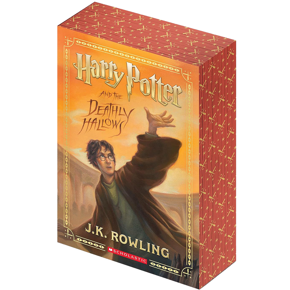 Harry Potter and the Deathly Hallows (Stenciled Edges) (Harry Potter, Book 7), , large