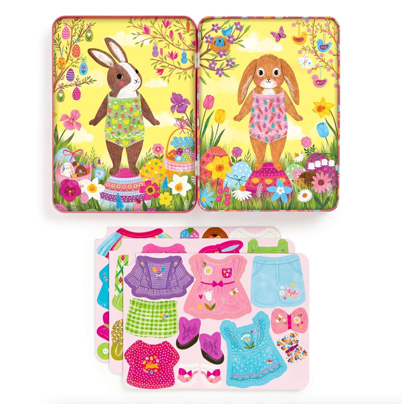 Garden Bunnies Magnetic Dress-Up, , large