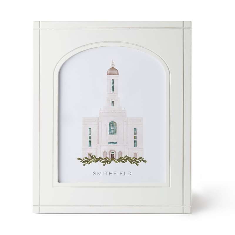 Smithfield Utah Temple (11x13 Framed Art), , large image number 0