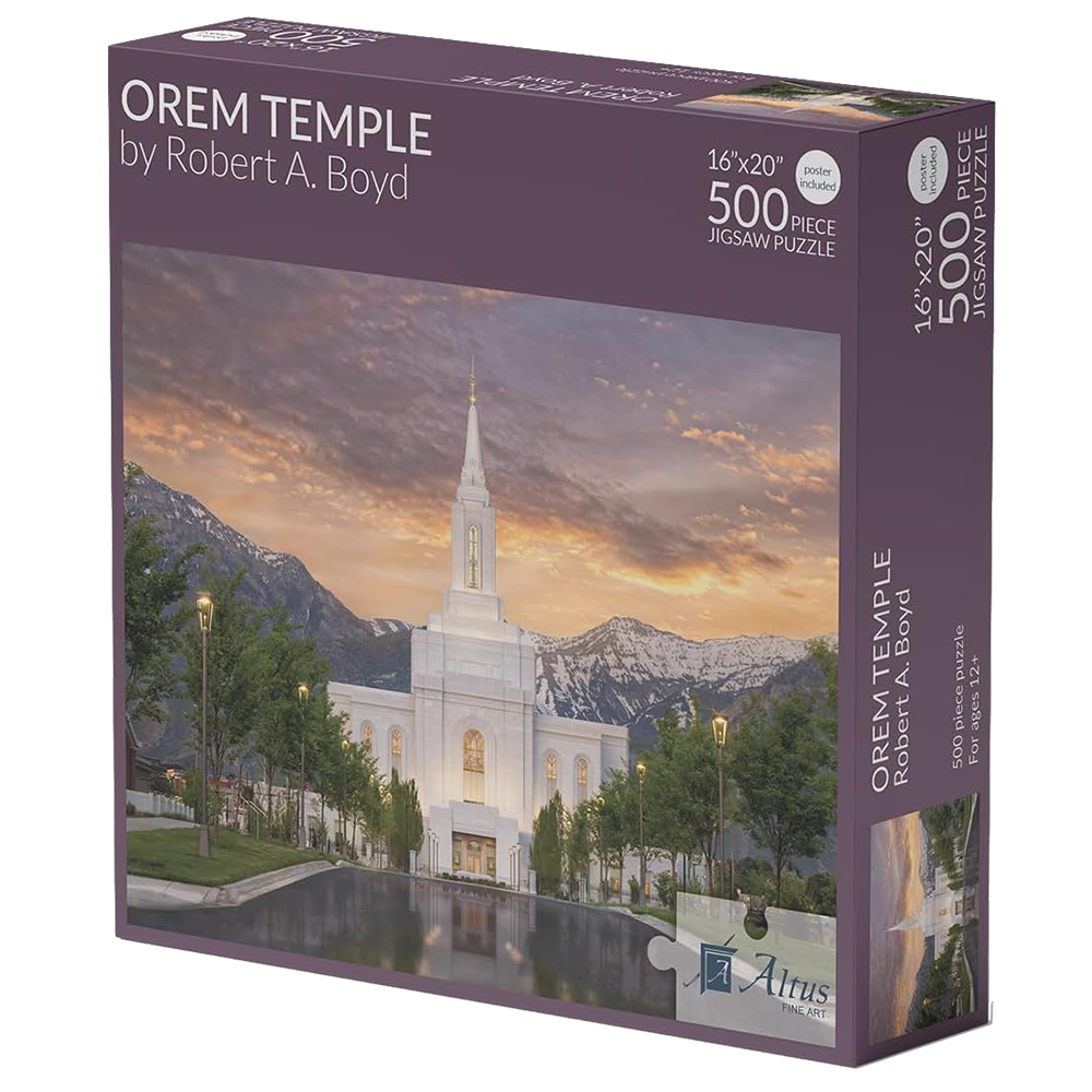 Orem Temple 500 Piece Puzzle , , large
