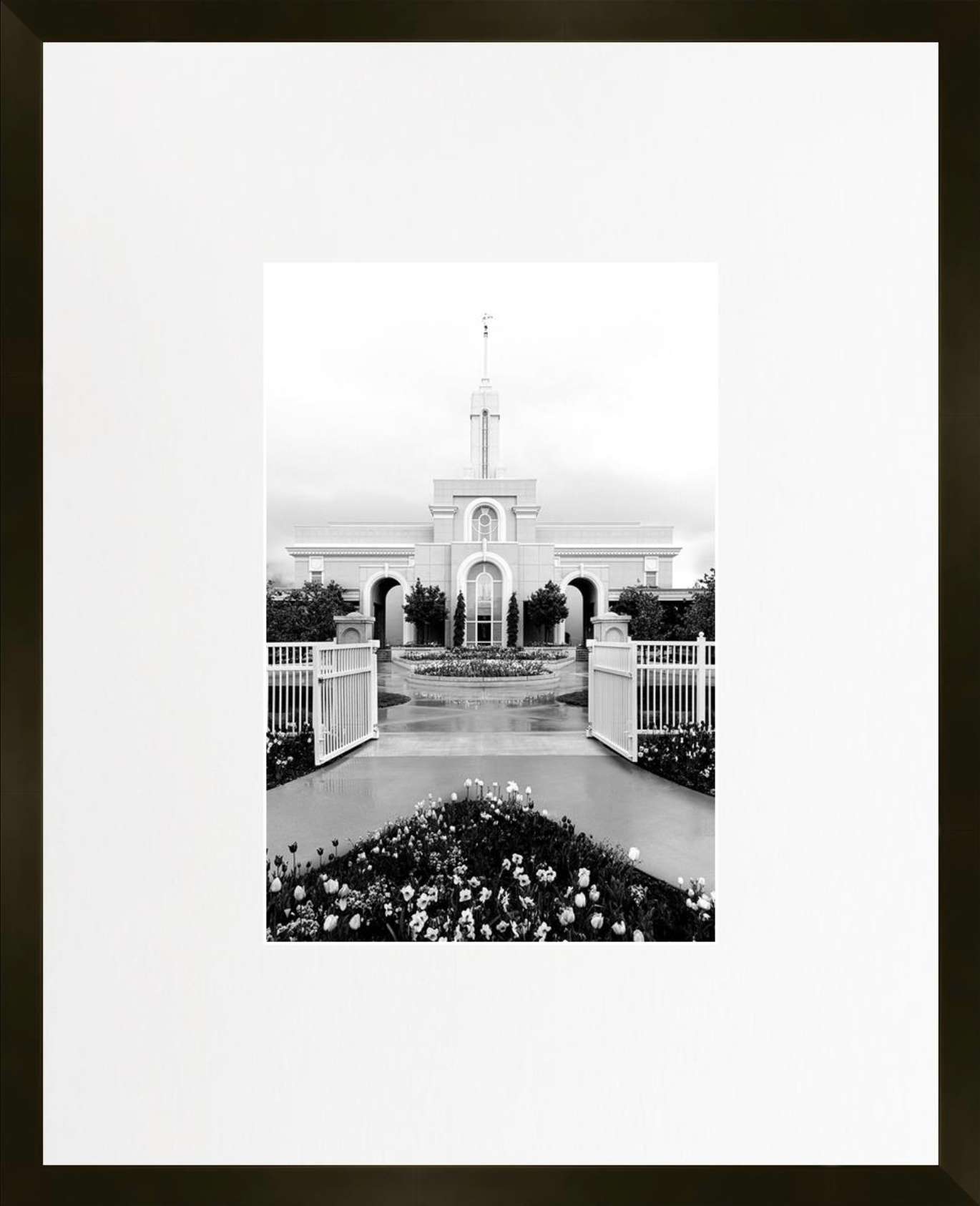 Mount Timpanogos Utah Temple, Place of Peace (21x17 Framed Paper Print), , large image number 0