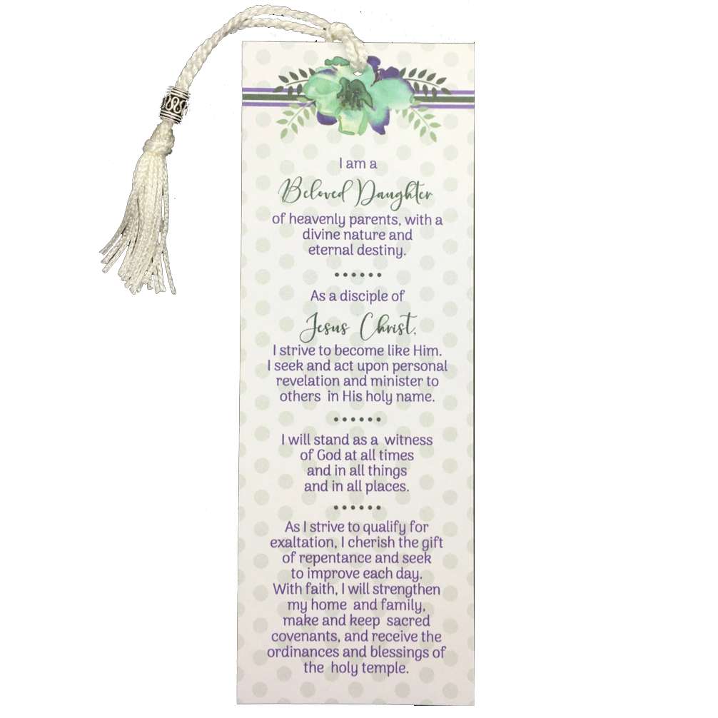 Young Women Theme Bookmark