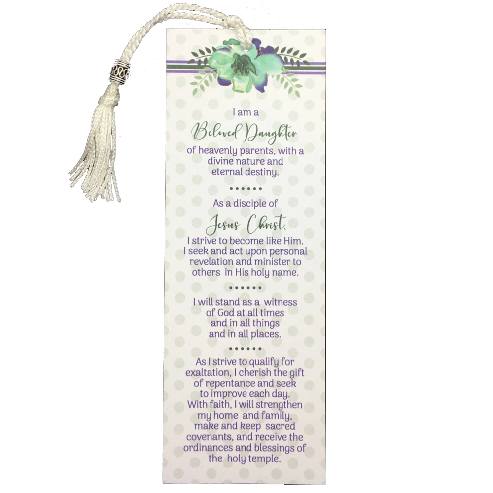 Young Women Theme Bookmark, , large image number 0