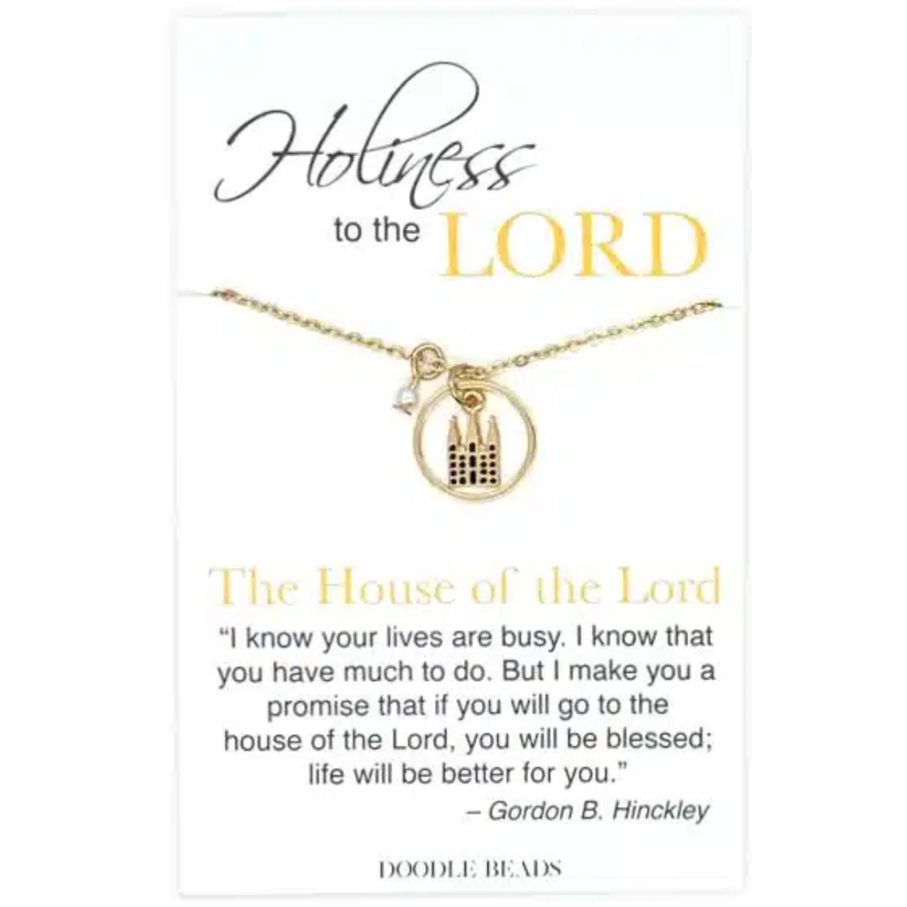 Holiness to the Lord Temple Necklace, , large image number 0