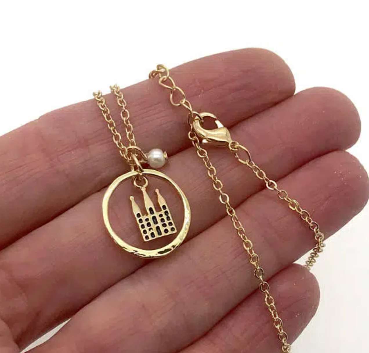 Holiness to the Lord Temple Necklace, , large