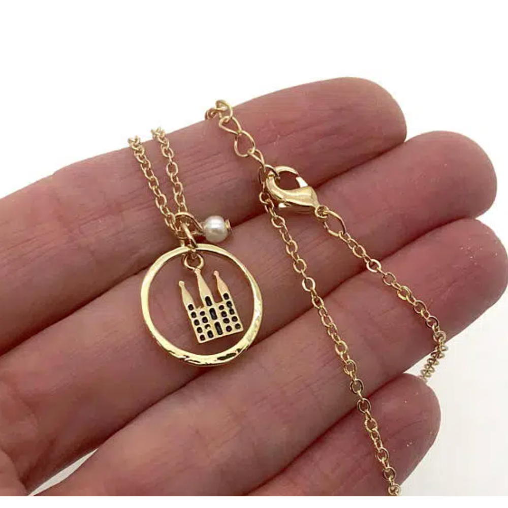 Holiness to the Lord Temple Necklace, , large image number 1