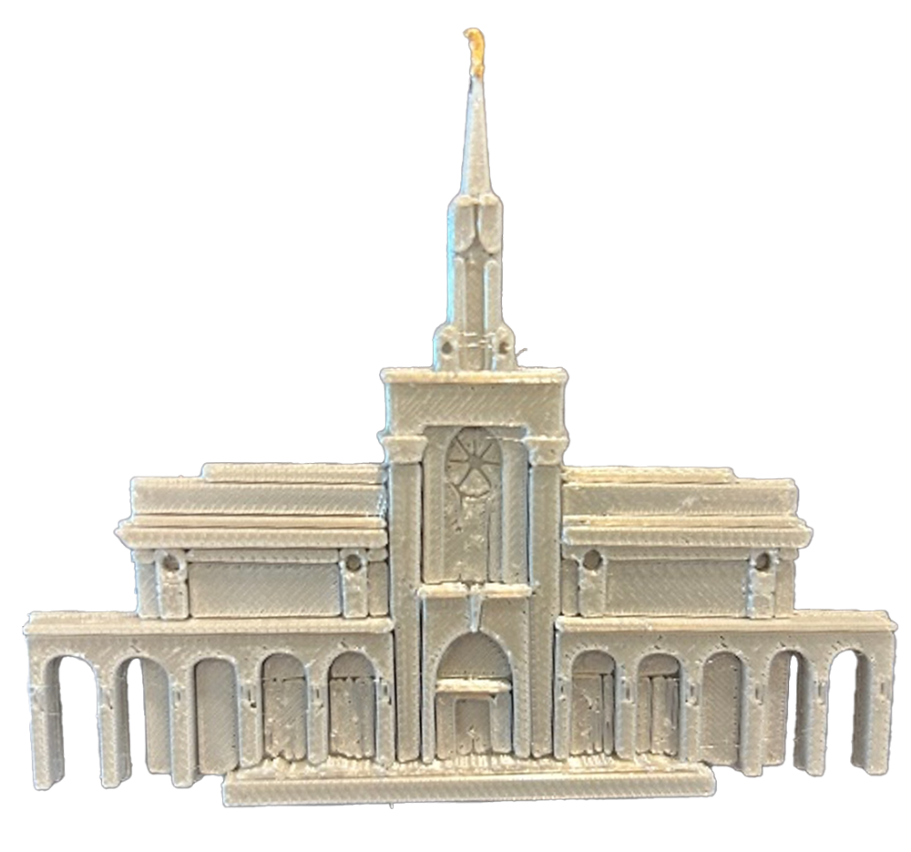 Bountiful Utah Temple Magnet, , large image number 0