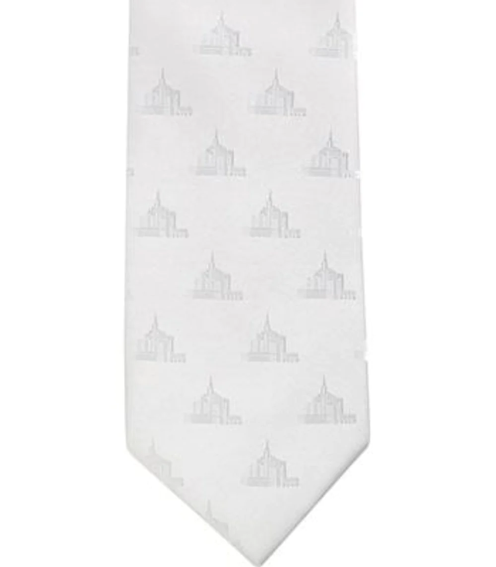 Men's Ogden Utah Temple Necktie, , large