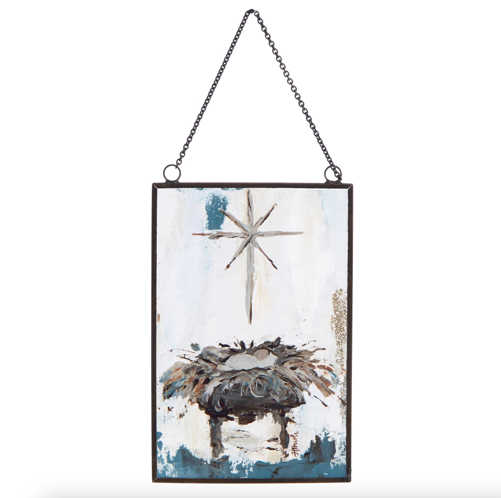 Baby Jesus in Manger Ornament