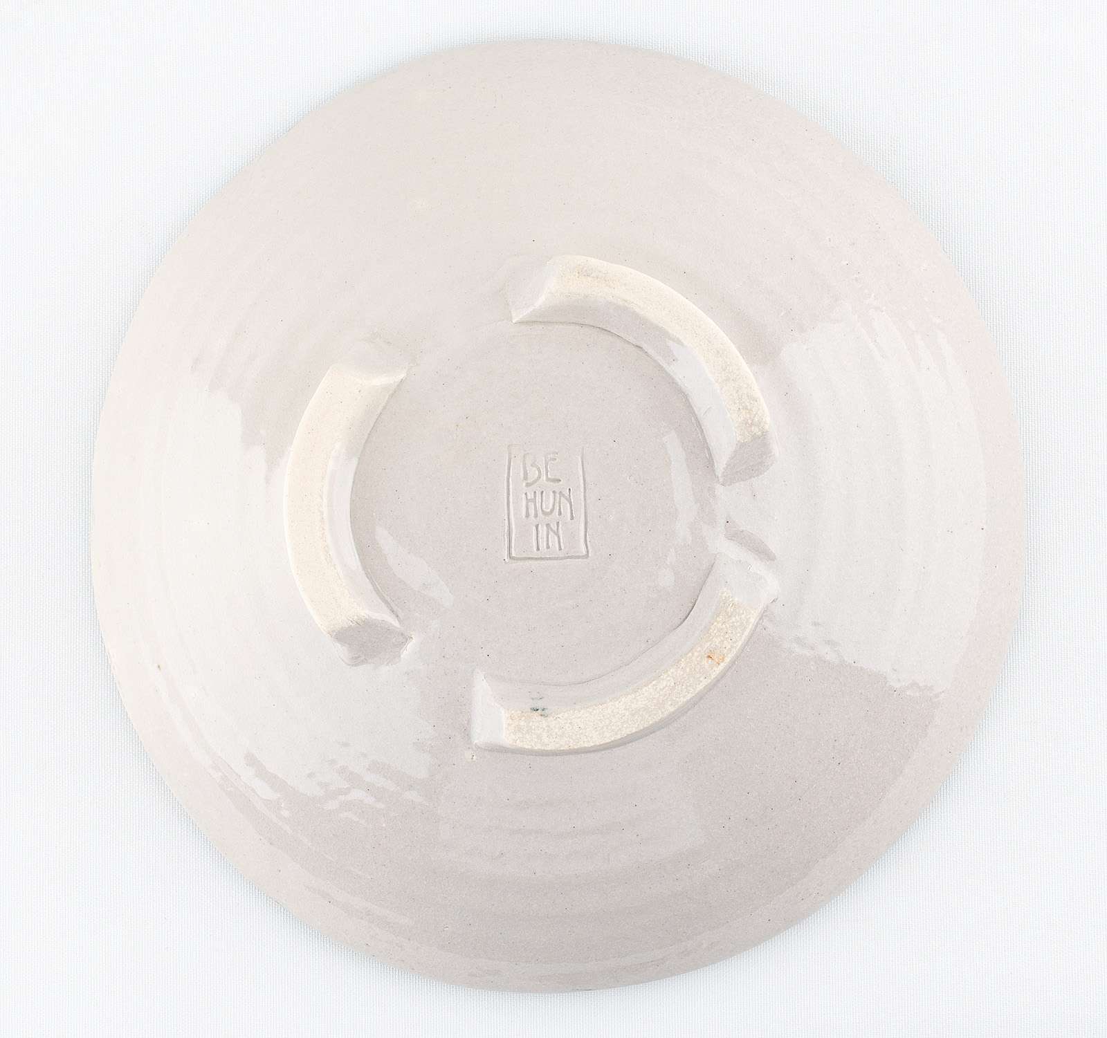 I Love You Round Pottery Bowl, , large image number 1