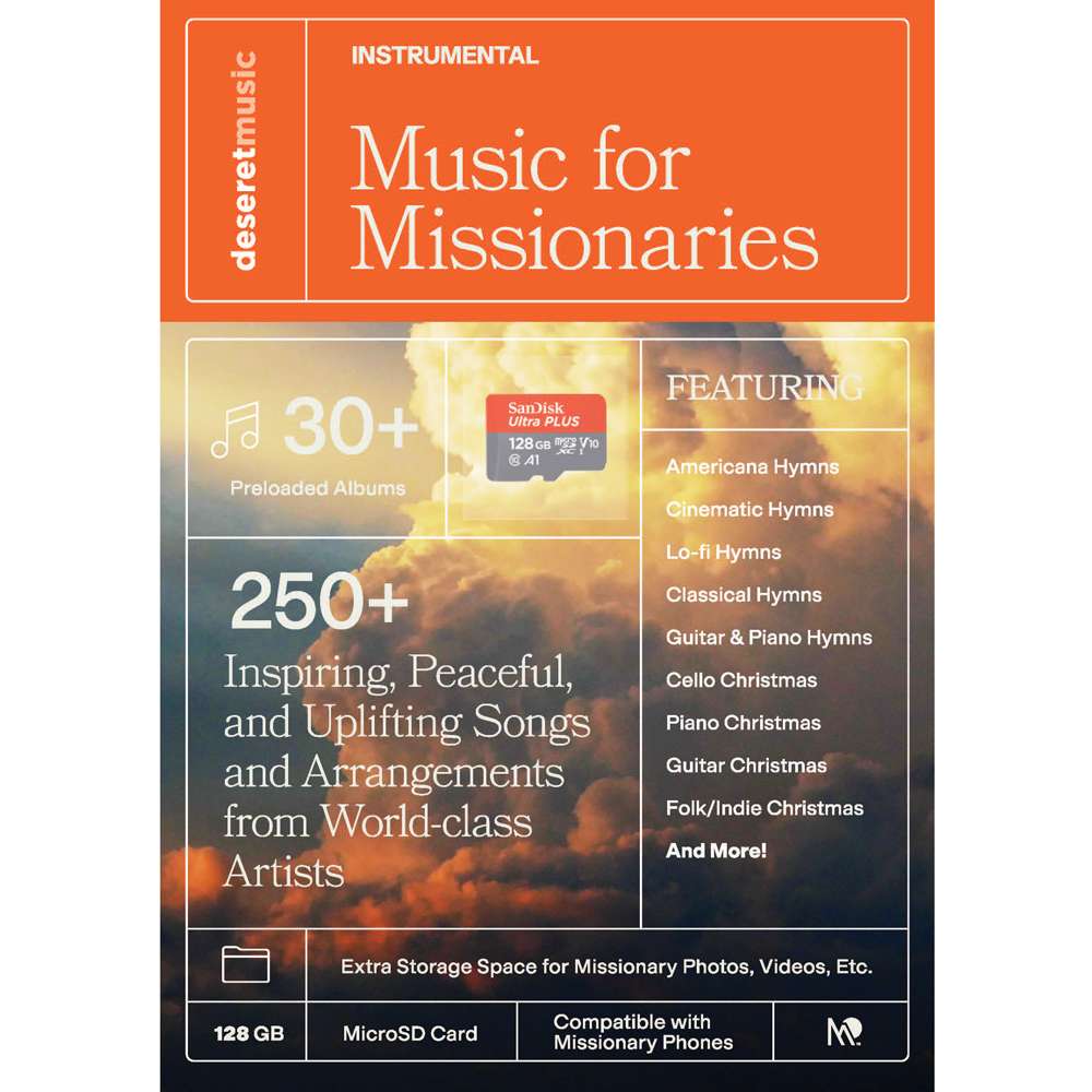 MicroSD Instrumental Music for Missionaries