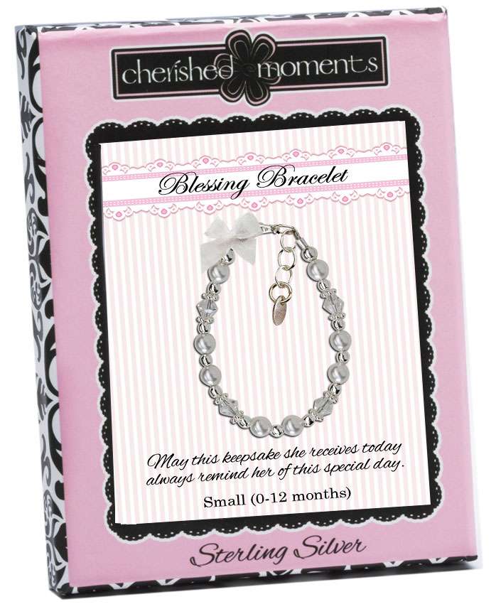 Pearls and Crystal Blessing Bracelet