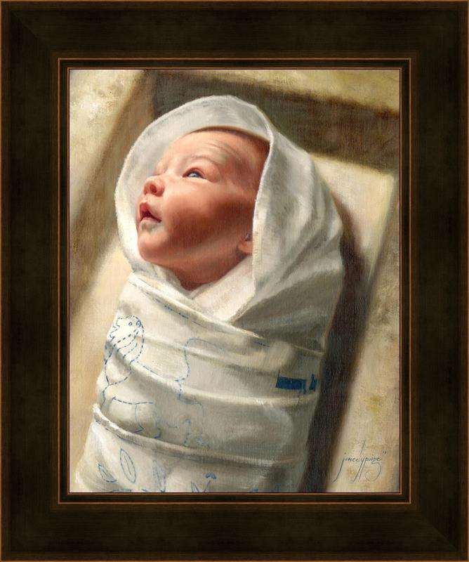 Little Lamb (18x15 Framed Art), , large image number 0