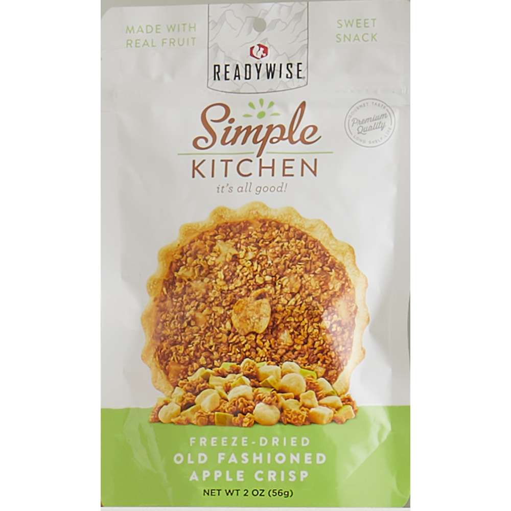 Simple Kitchen Freeze-Dried Old Fashioned Apple Crisp Single Pouch
