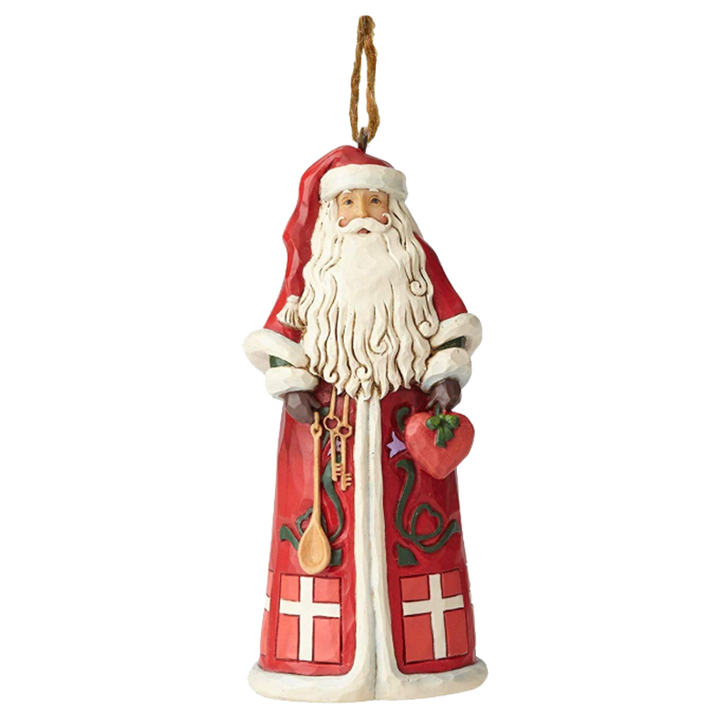 Danish Santa Ornament, , large