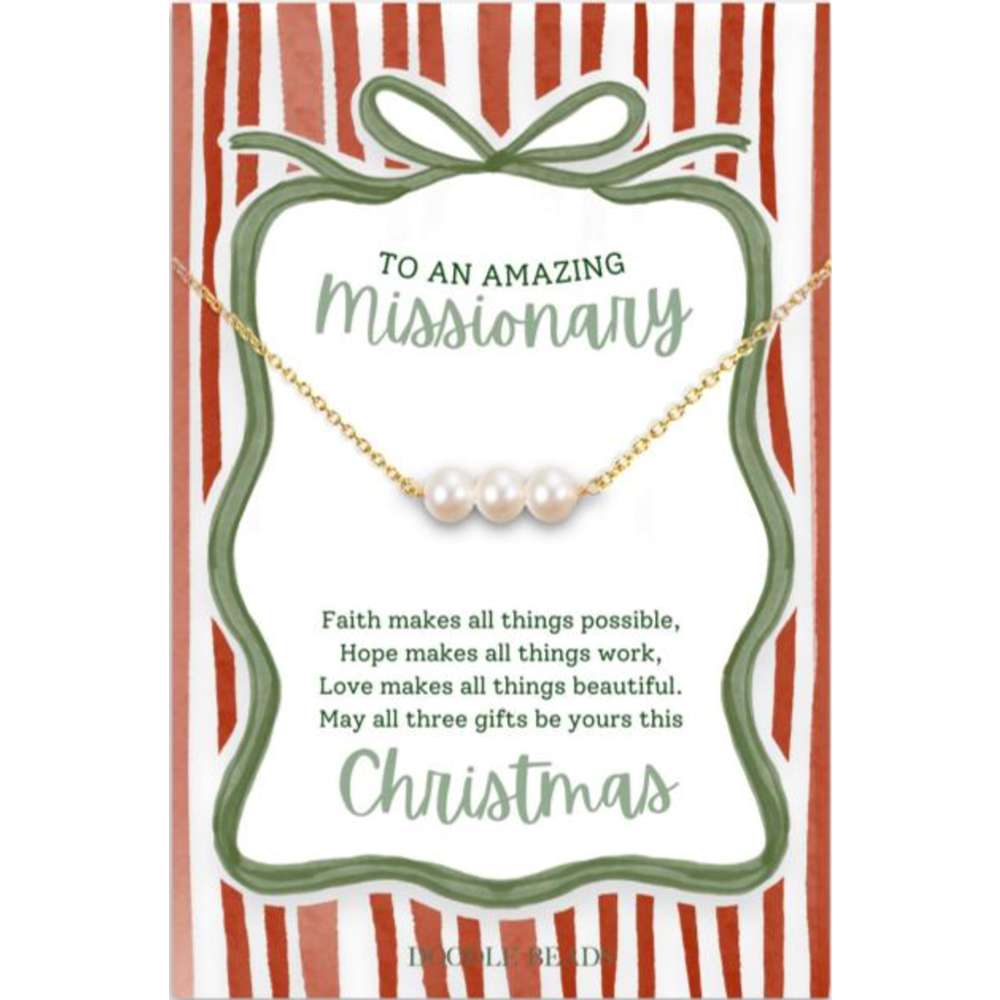 Missionary Amazing Missionary Pearl Necklace