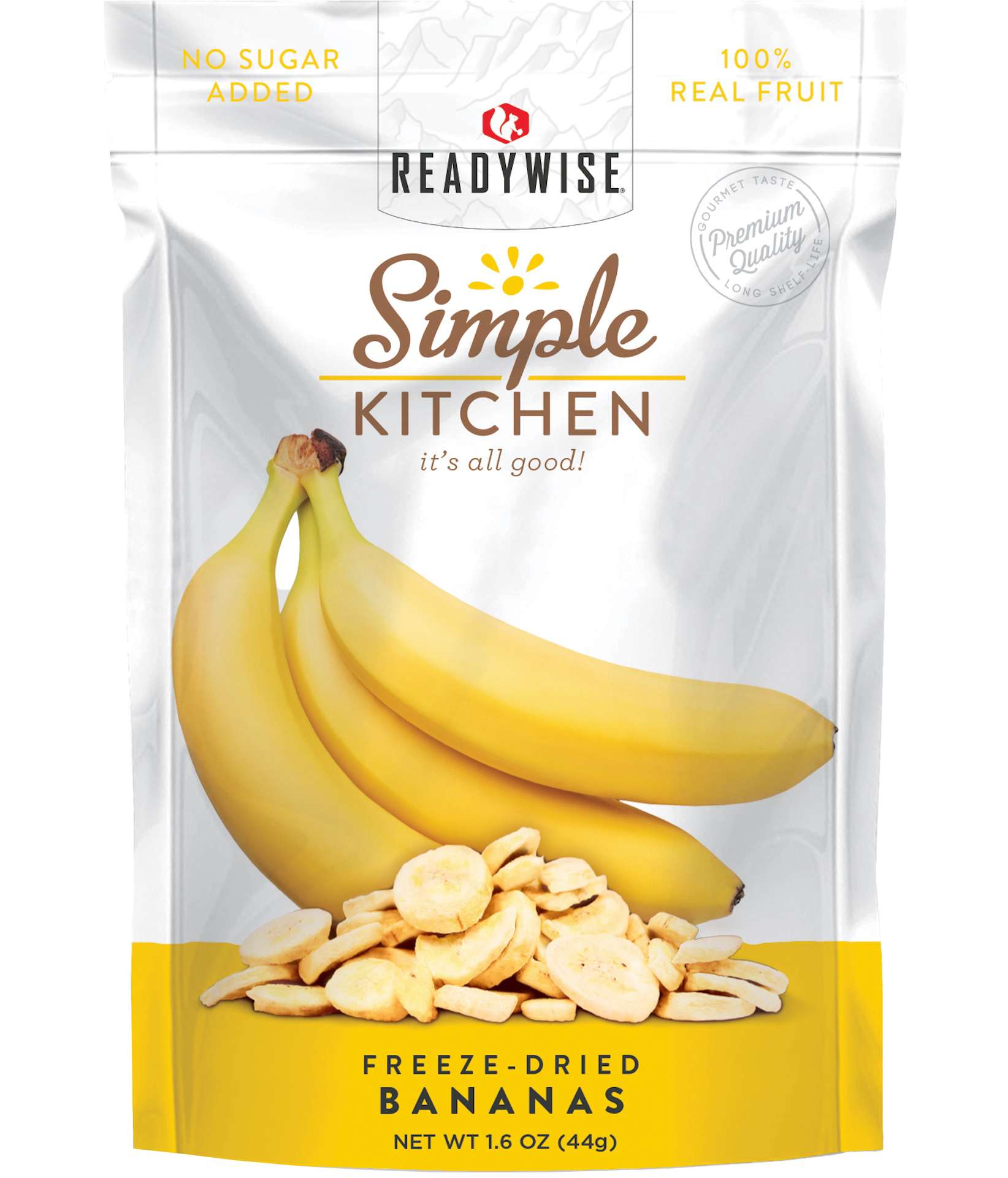 Simple Kitchen Freeze-Dried Bananas Single Pouch