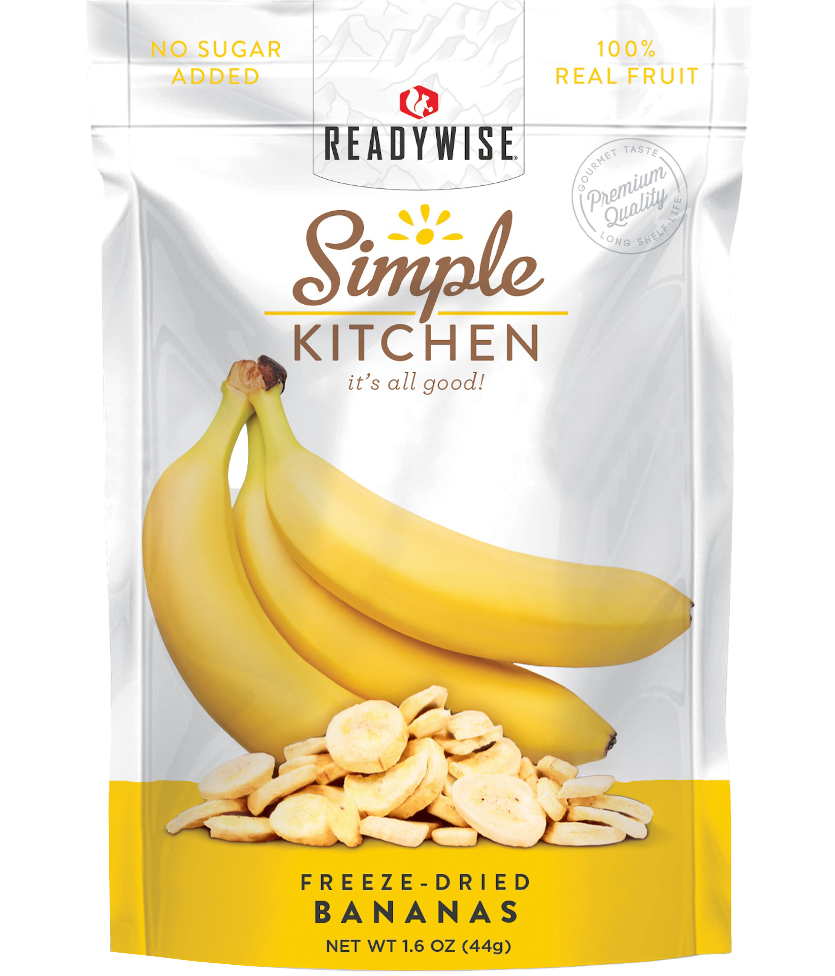 Simple Kitchen Freeze-Dried Bananas Single Pouch