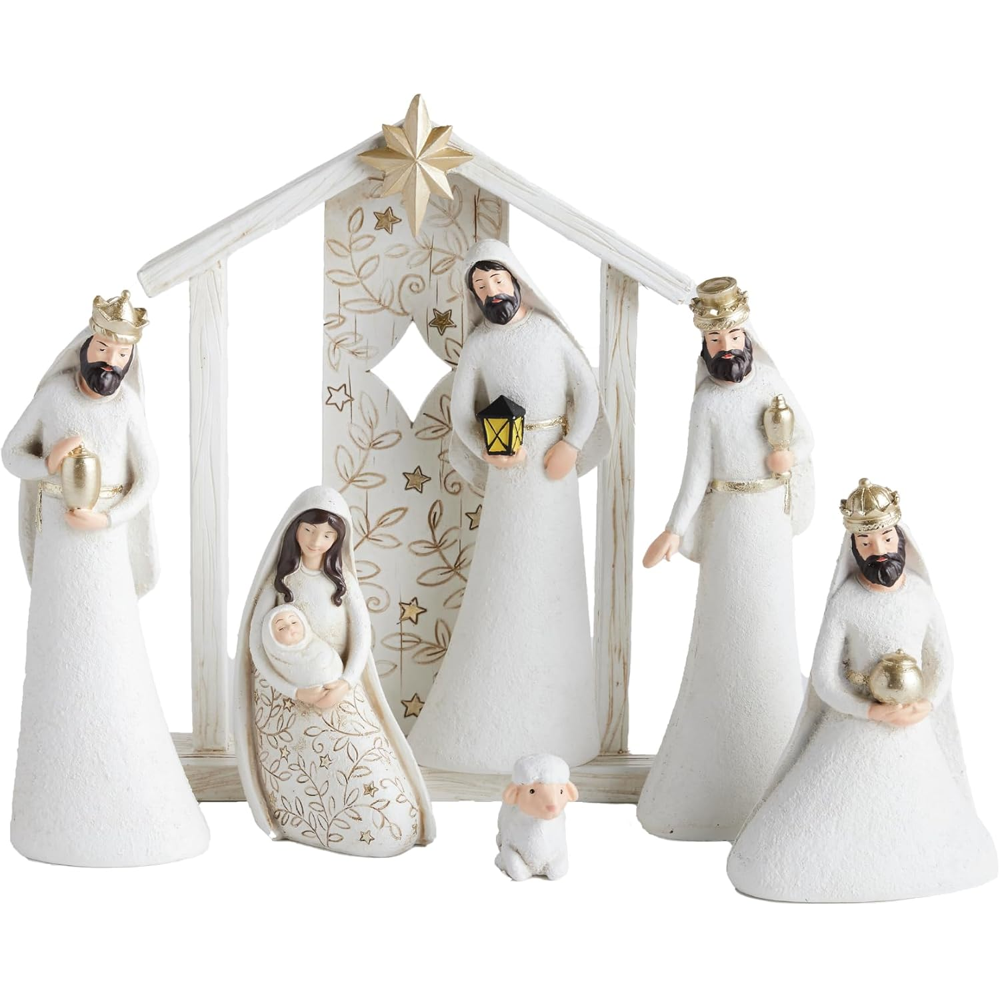 Because of Bethlehem Nativity Set, , large image number 0