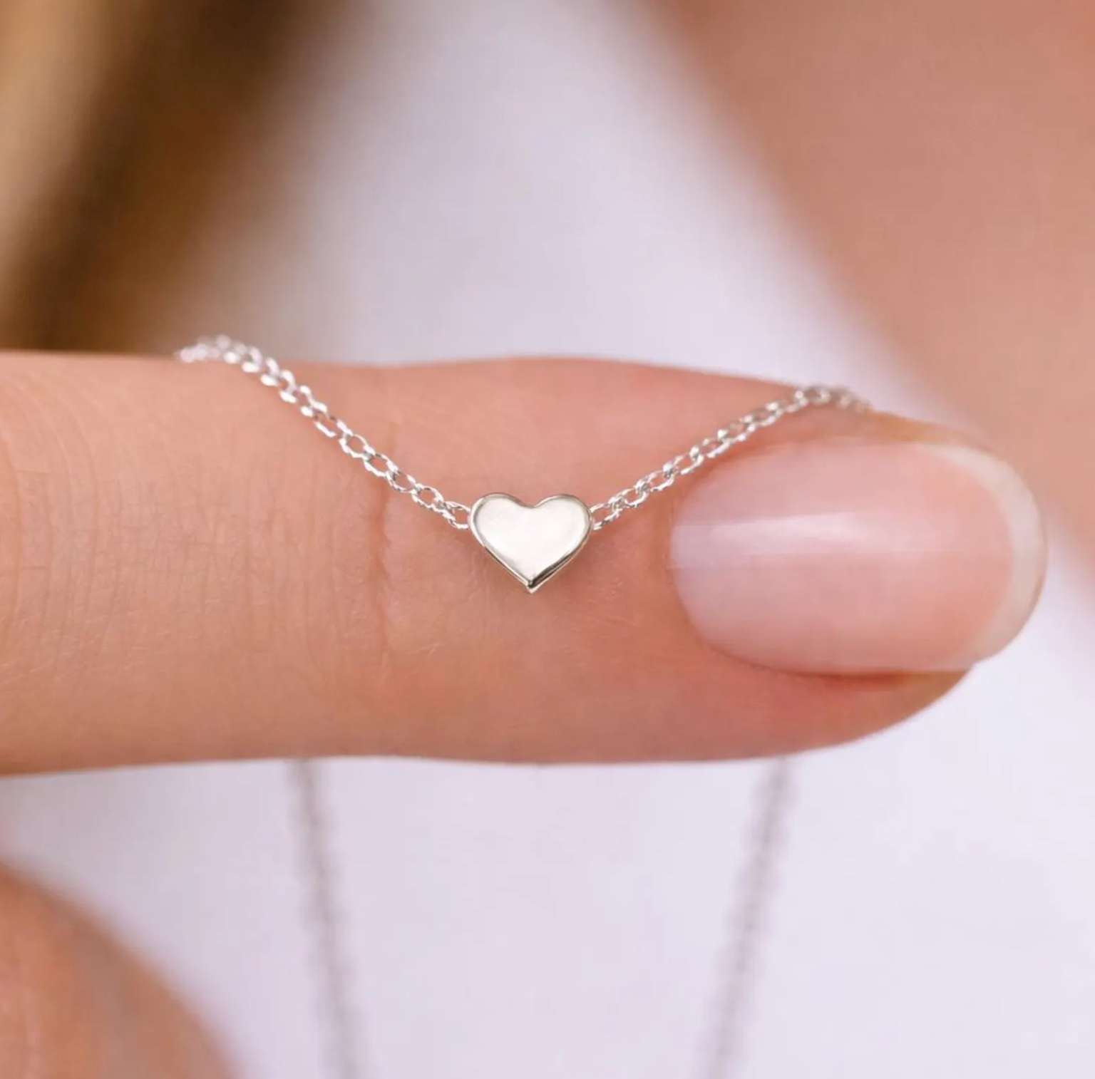 Side by Side or Miles Apart Heart Necklace, , large image number 6