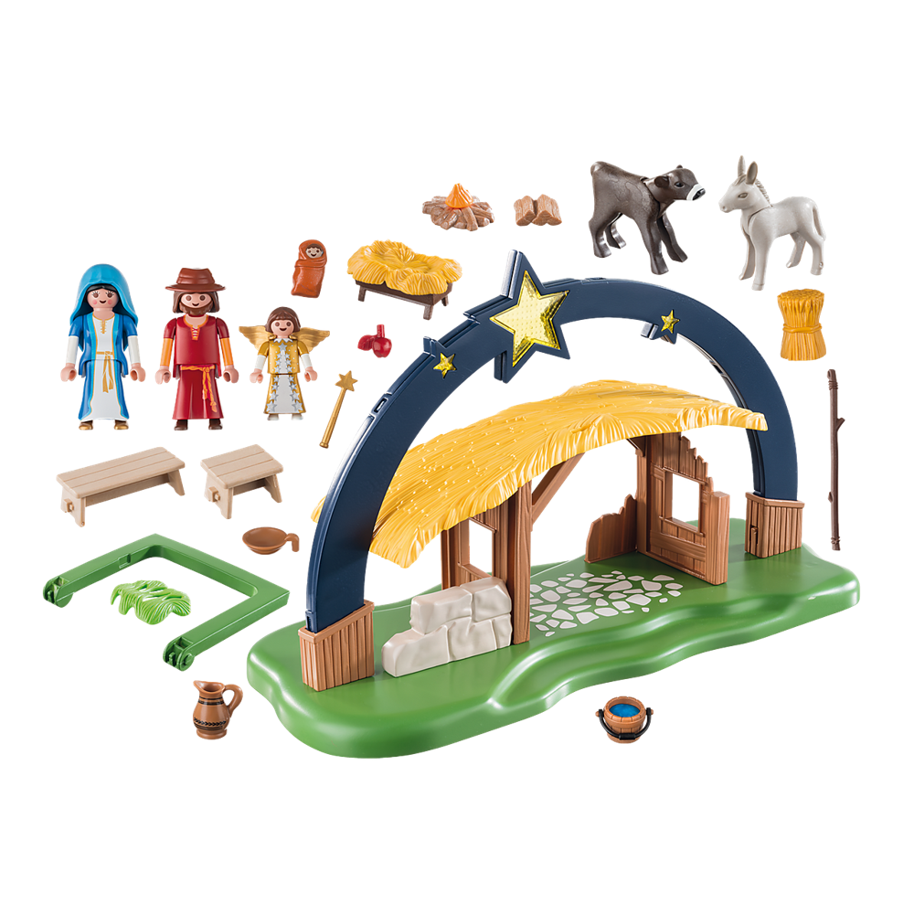 Light-up Playmobil Nativity, , large image number 2