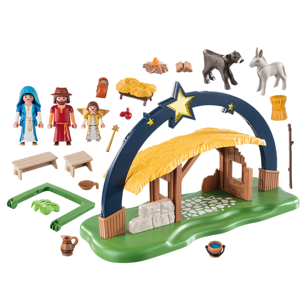 Light-up Playmobil Nativity, , large image number 3