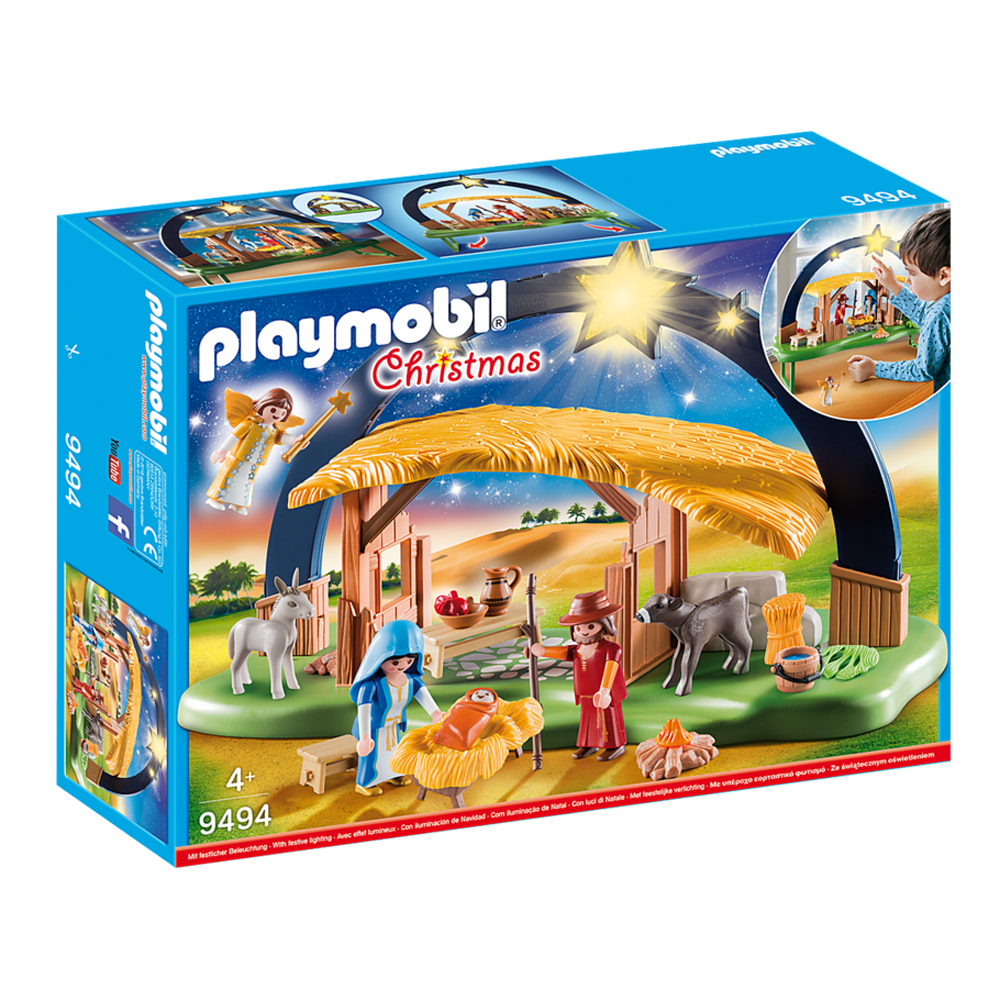 Light-up Playmobil Nativity, , large image number 4