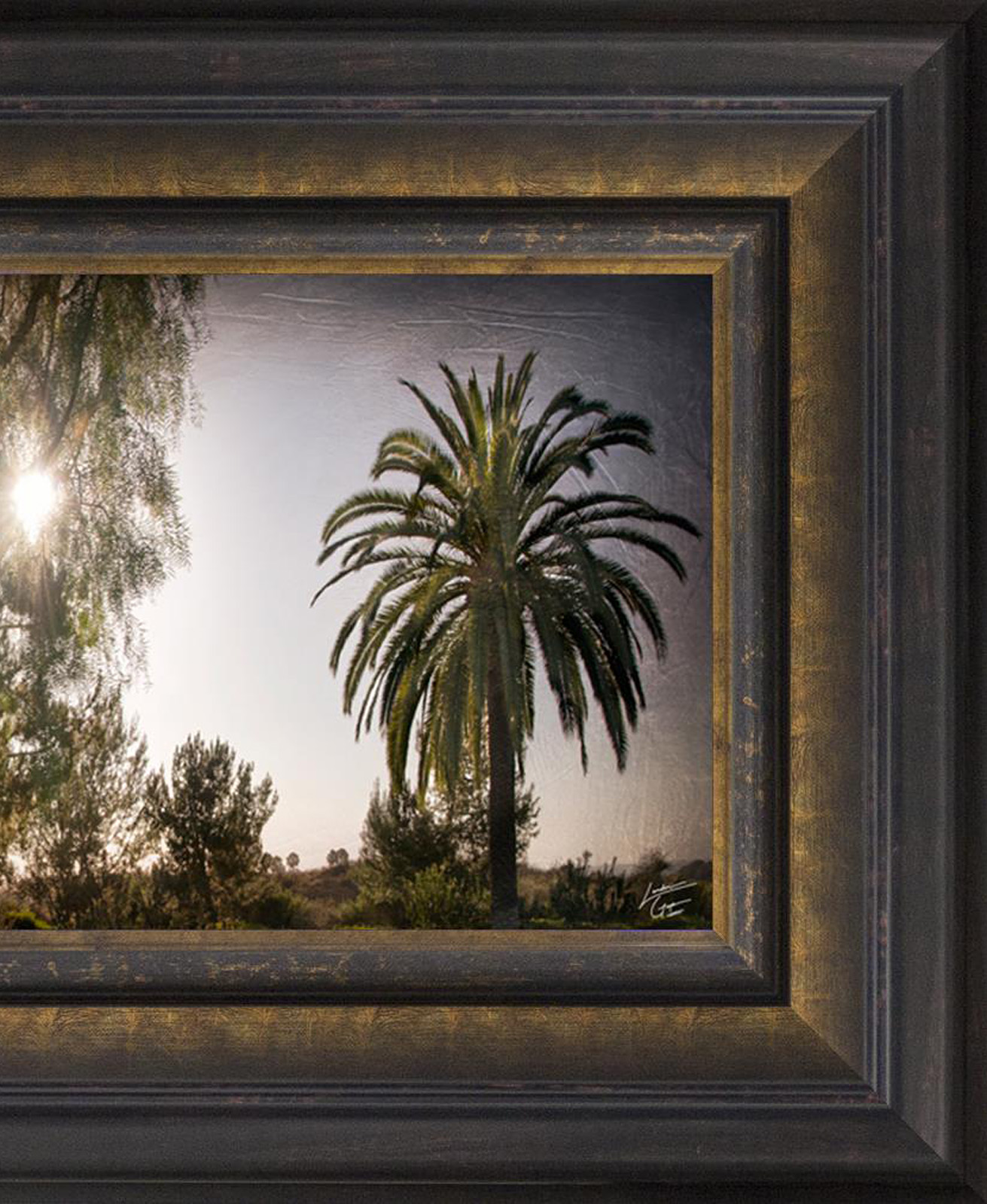 Newport Beach Temple, the Day Dawn is Breaking (19x48 Canvas Framed Art), , large image number 4