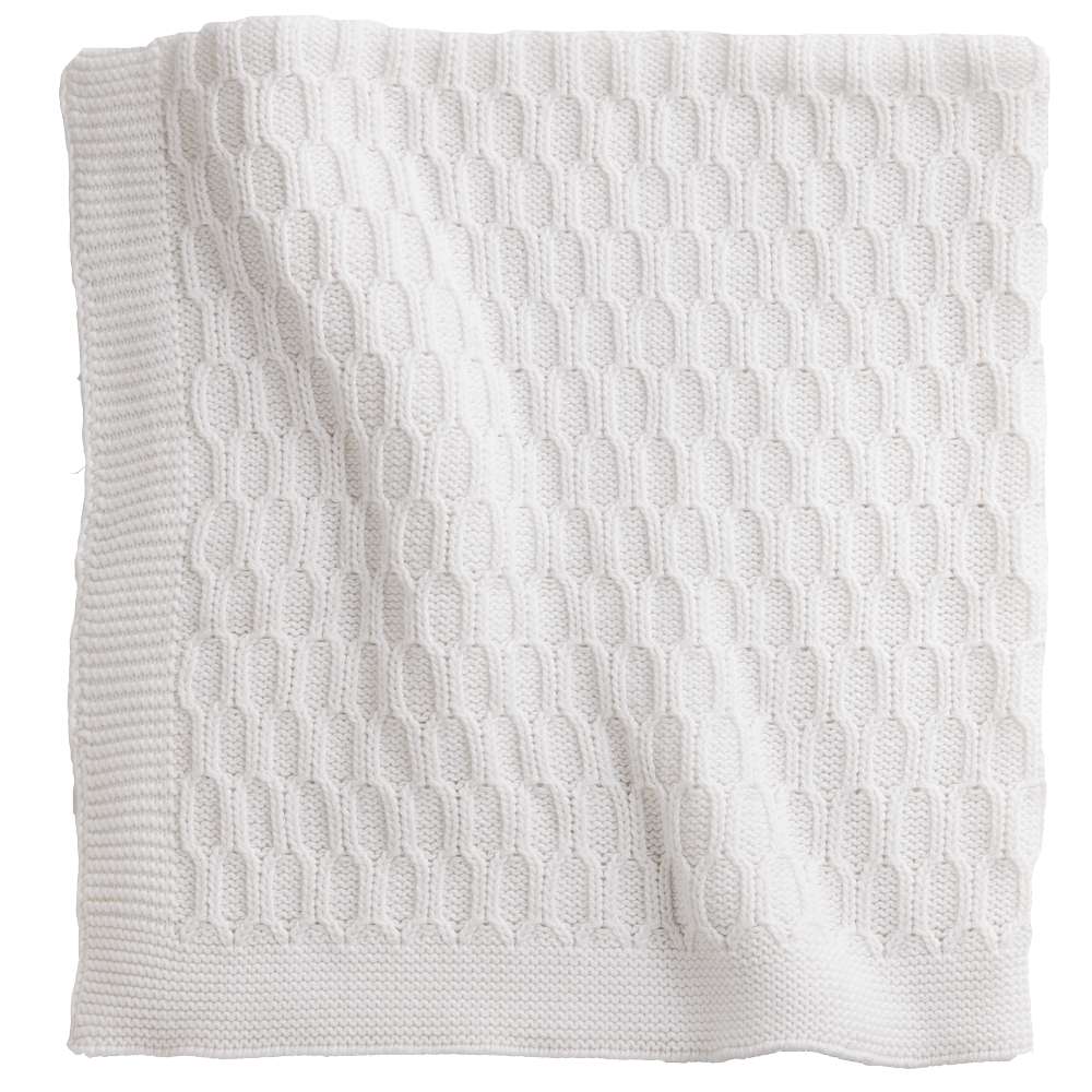 Scalloped Blessing Blanket