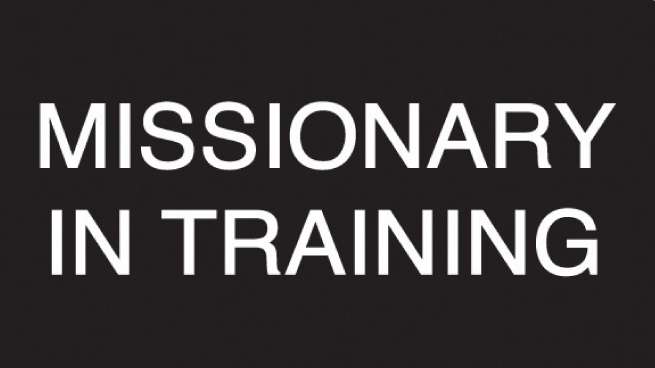 Missionary in Training Pin-On Badge, , large