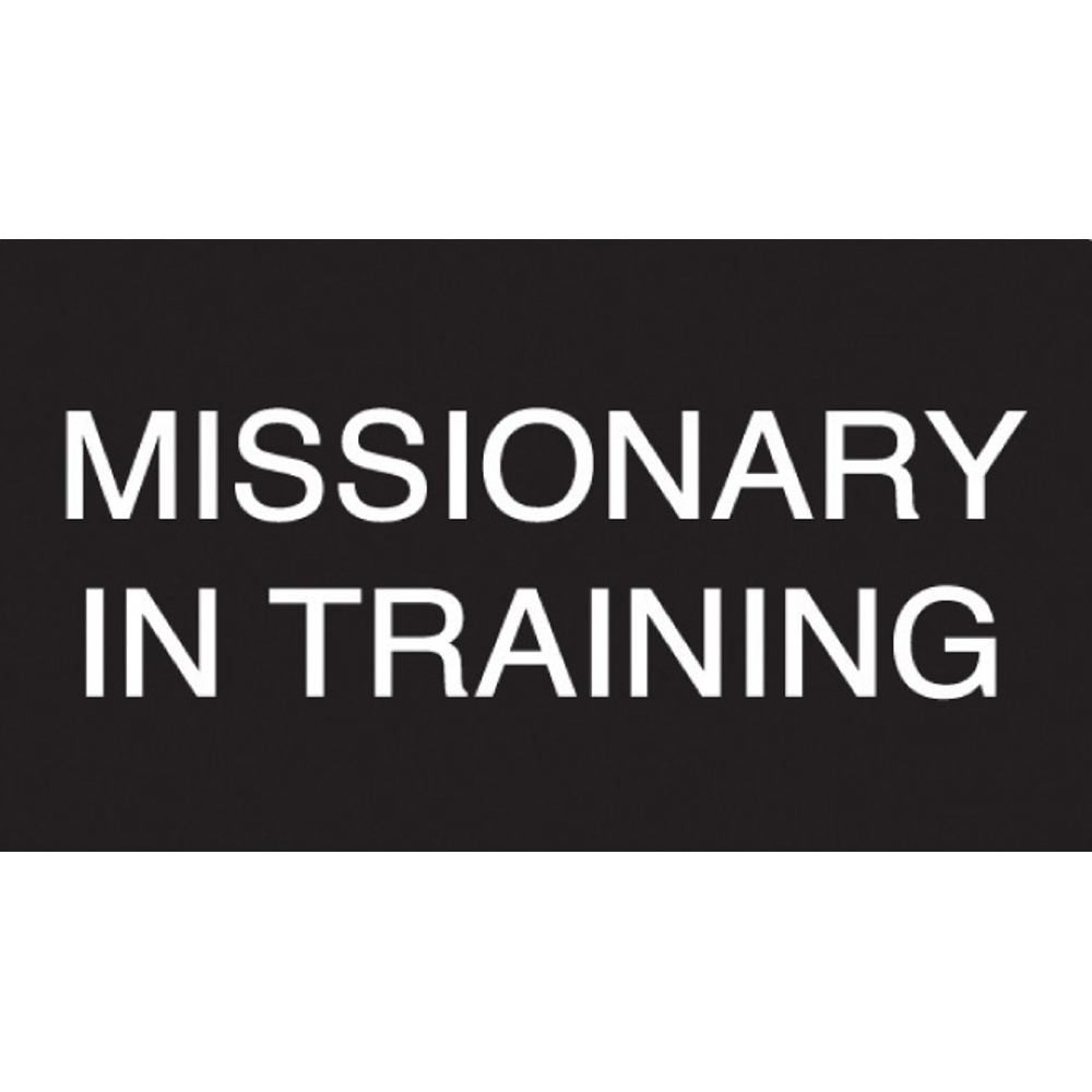 Missionary in Training Pin-On Badge, , large
