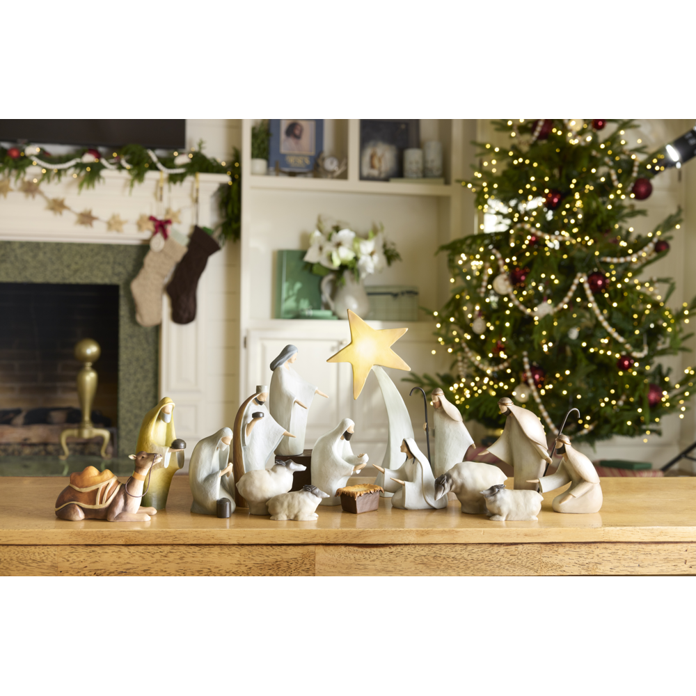 Love's Pure Light Kate Lee Resin Nativity Angel and Camel, , large image number 7