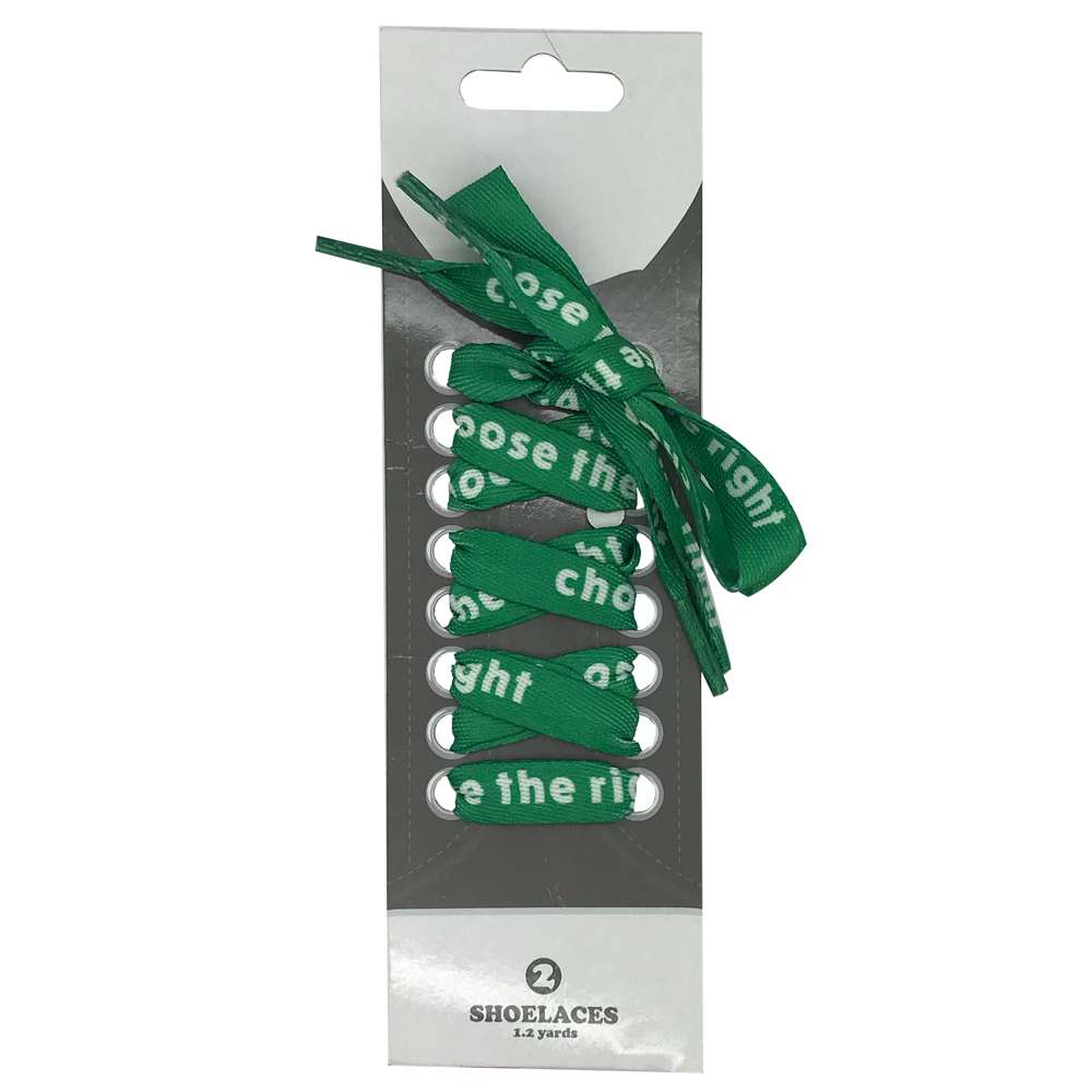 Choose the Right Shoelaces