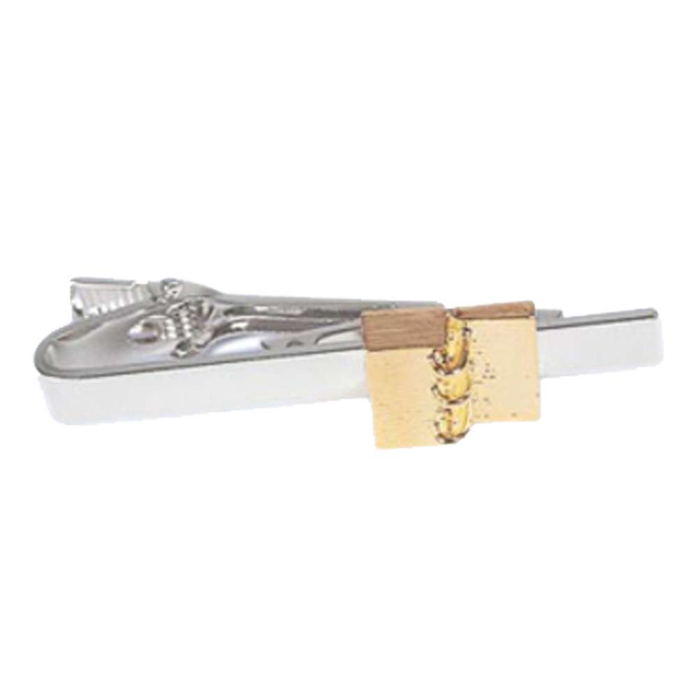 Golden Plates Tie Bar