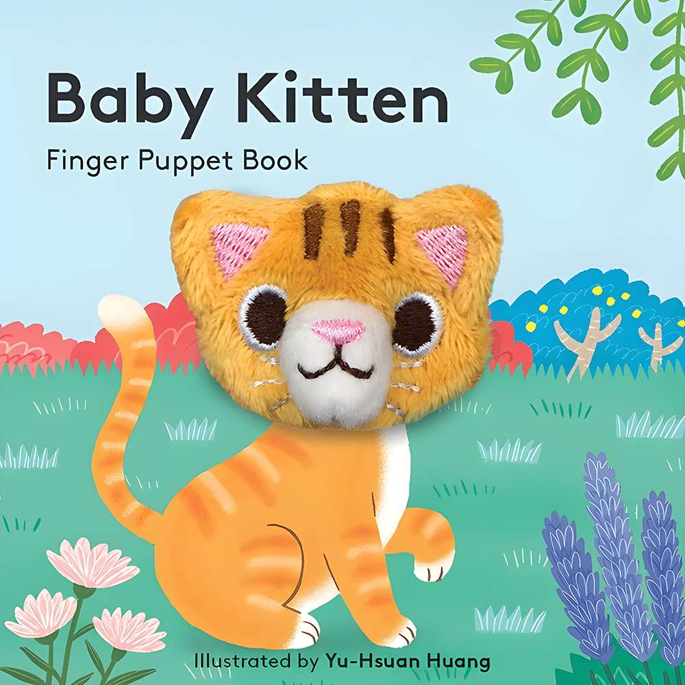 Baby Kitten Finger Puppet Book, , large image number 0