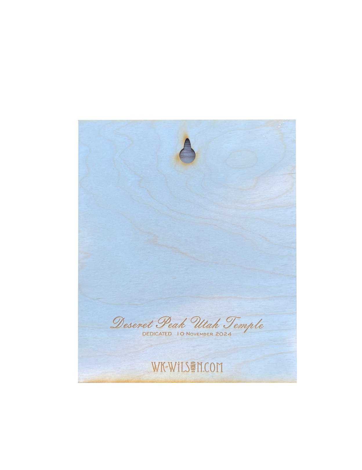 Deseret Peak Utah Temple Layered Wood Plaque, , large image number 3