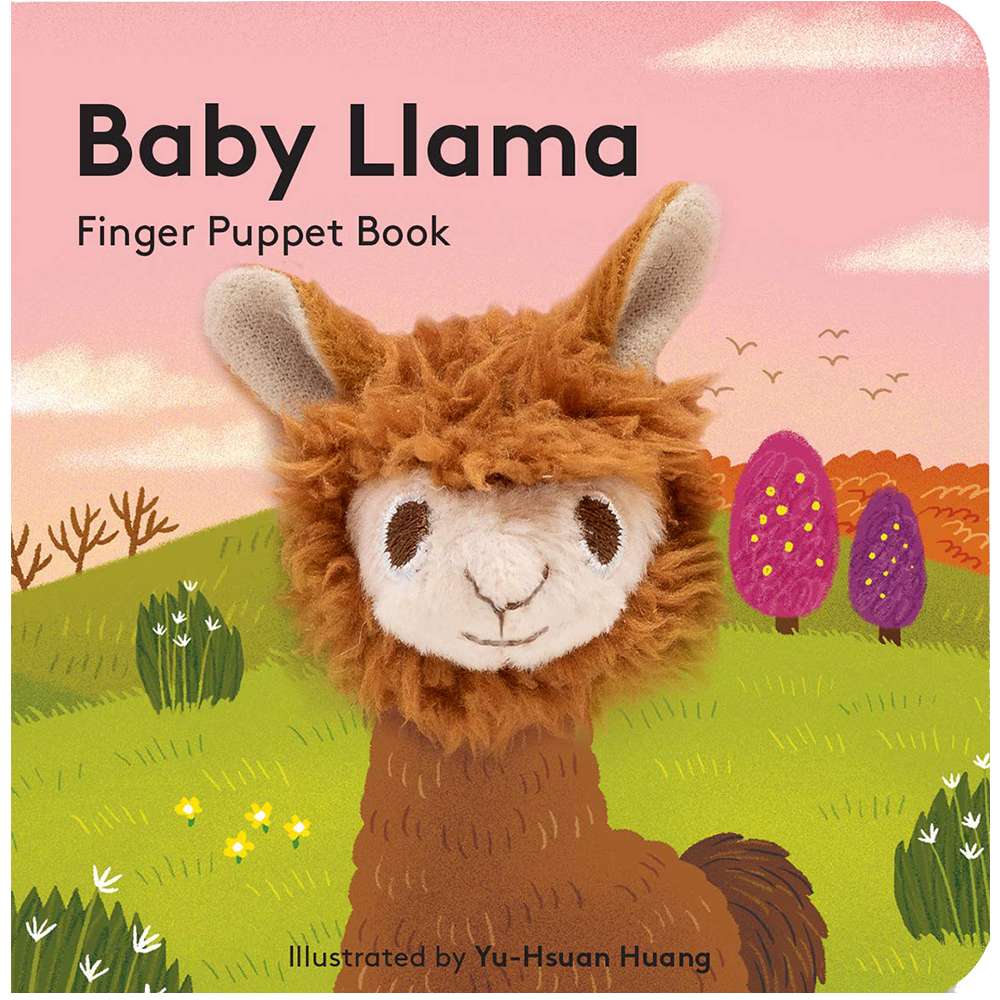 Baby Llama Finger Puppet Book, , large image number 0