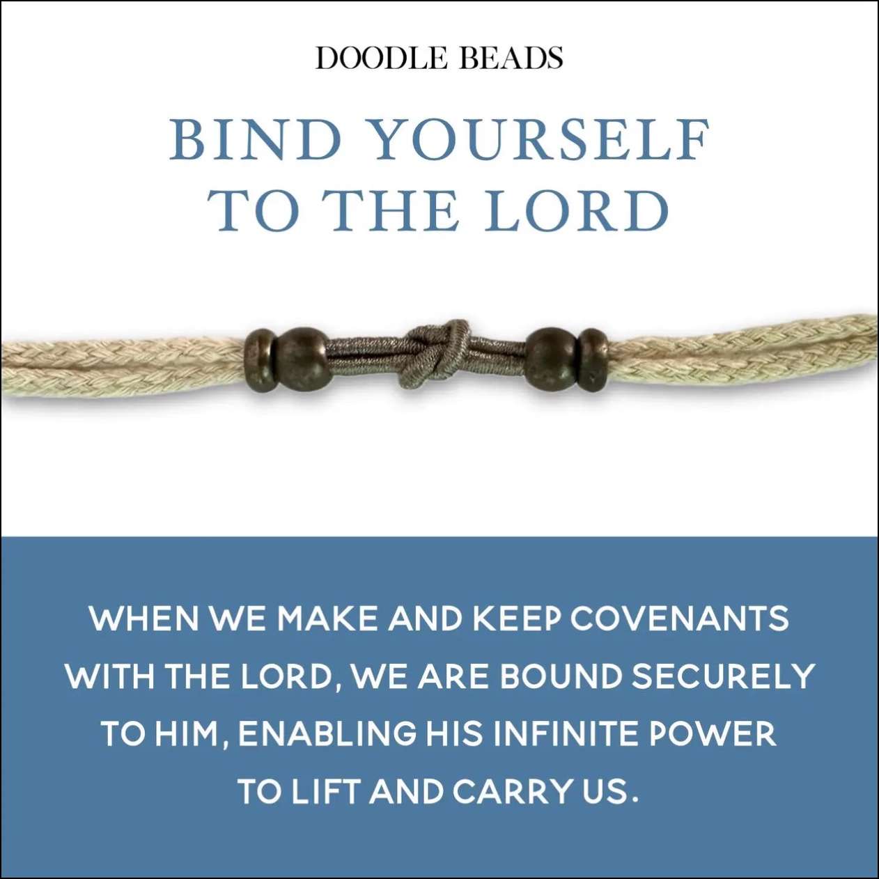 Bracelet Bind Yourself to the Lord