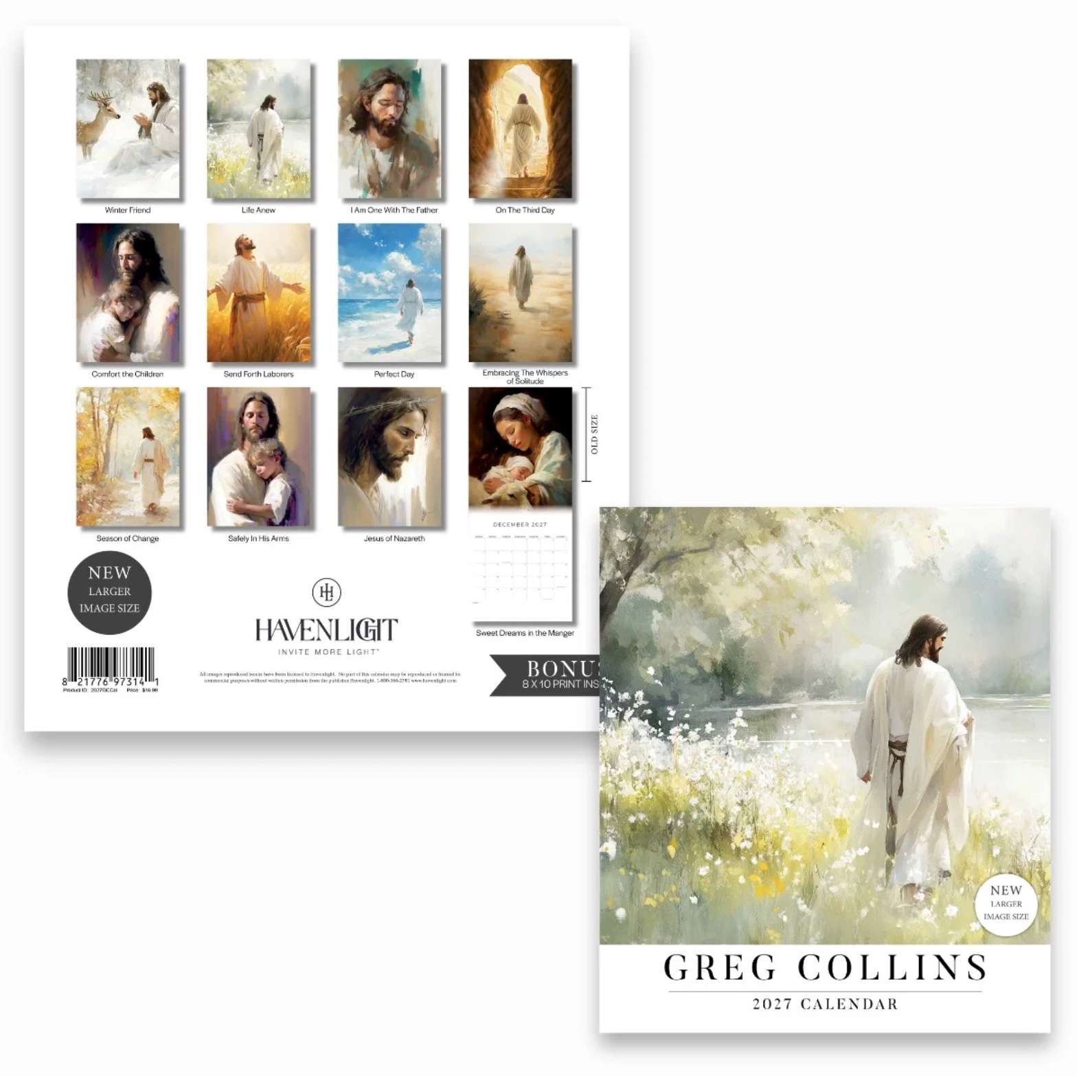 2027 Greg Collins Wall Calendar