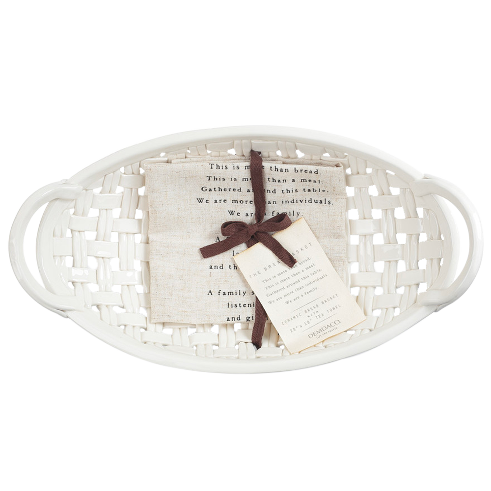 Bread Basket with Towel