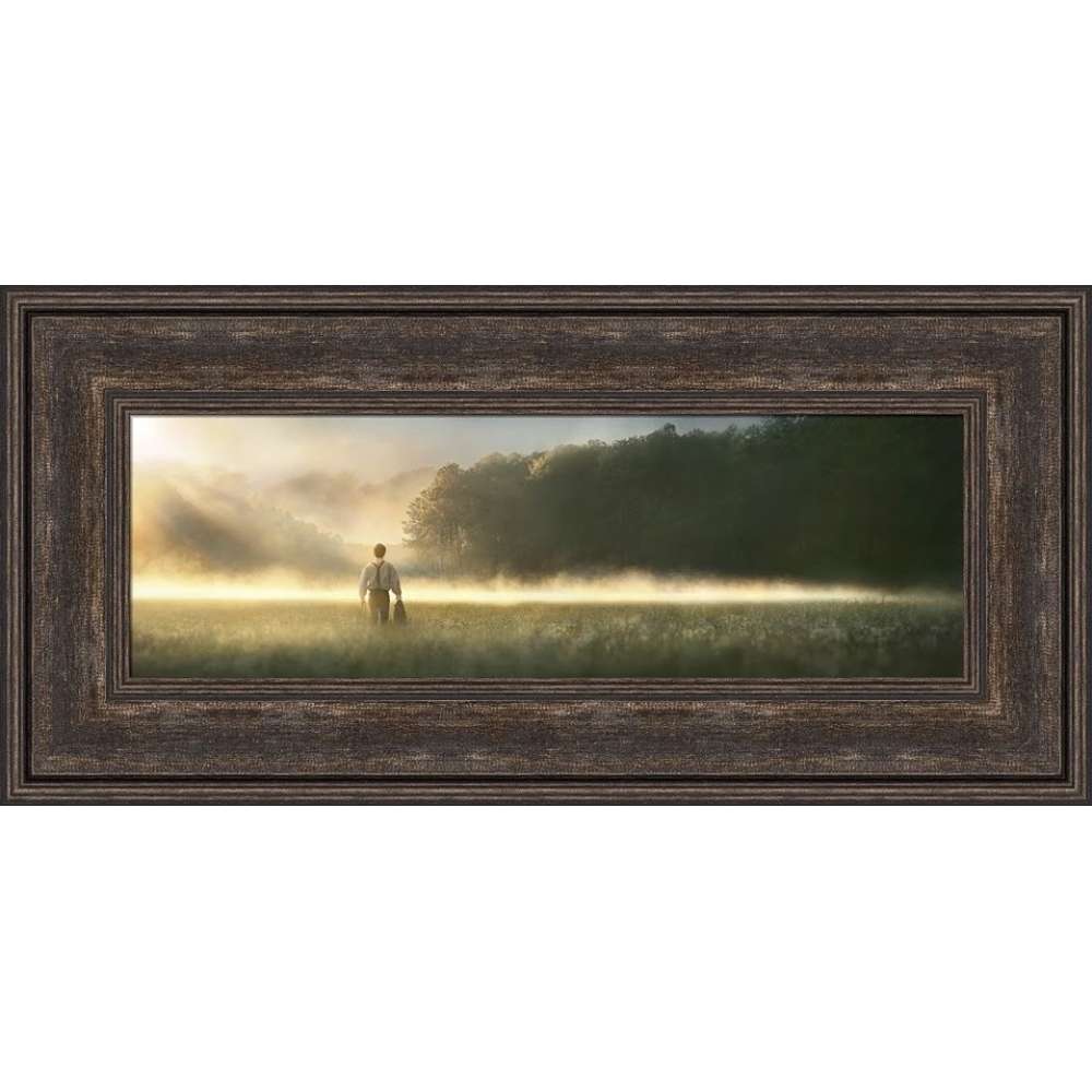 Spring Morning (30x56 Framed Art) - LIGHTWEAVE, KELSY AND JESSE ...