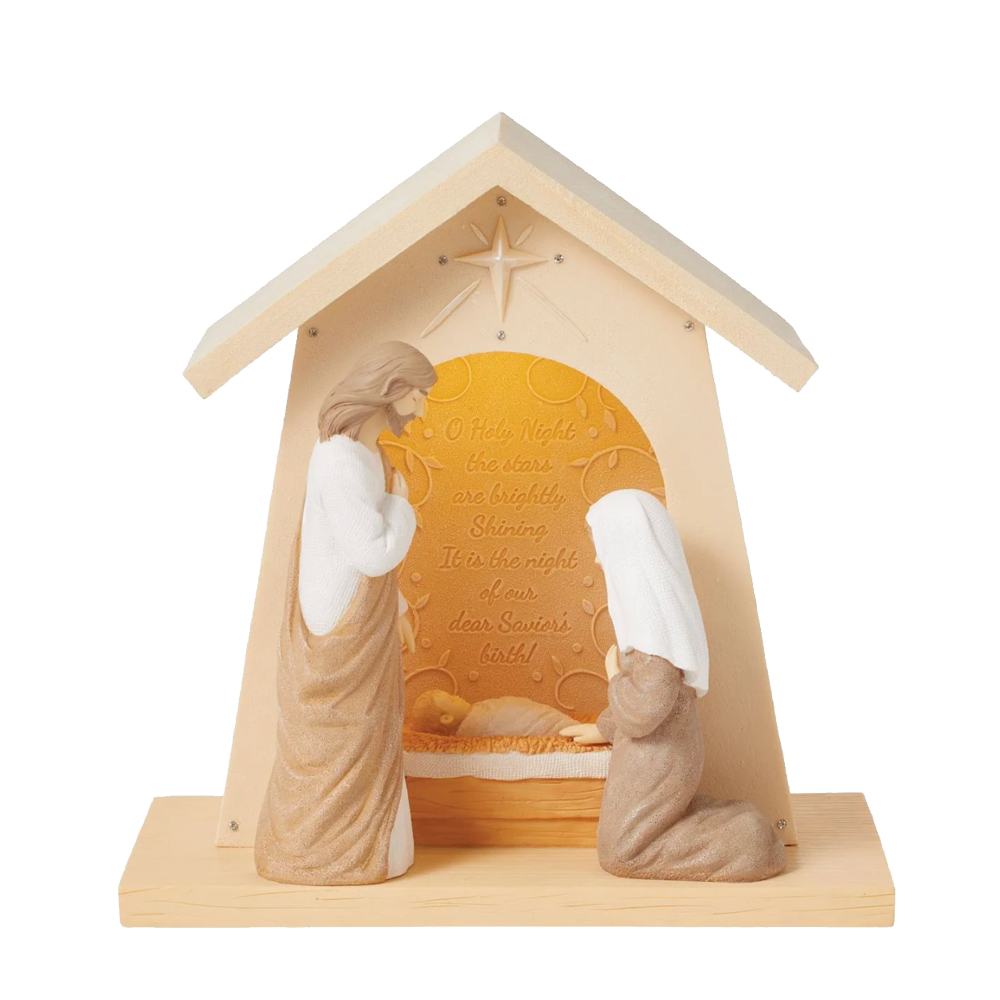 "O Holy Night" Nativity Creche