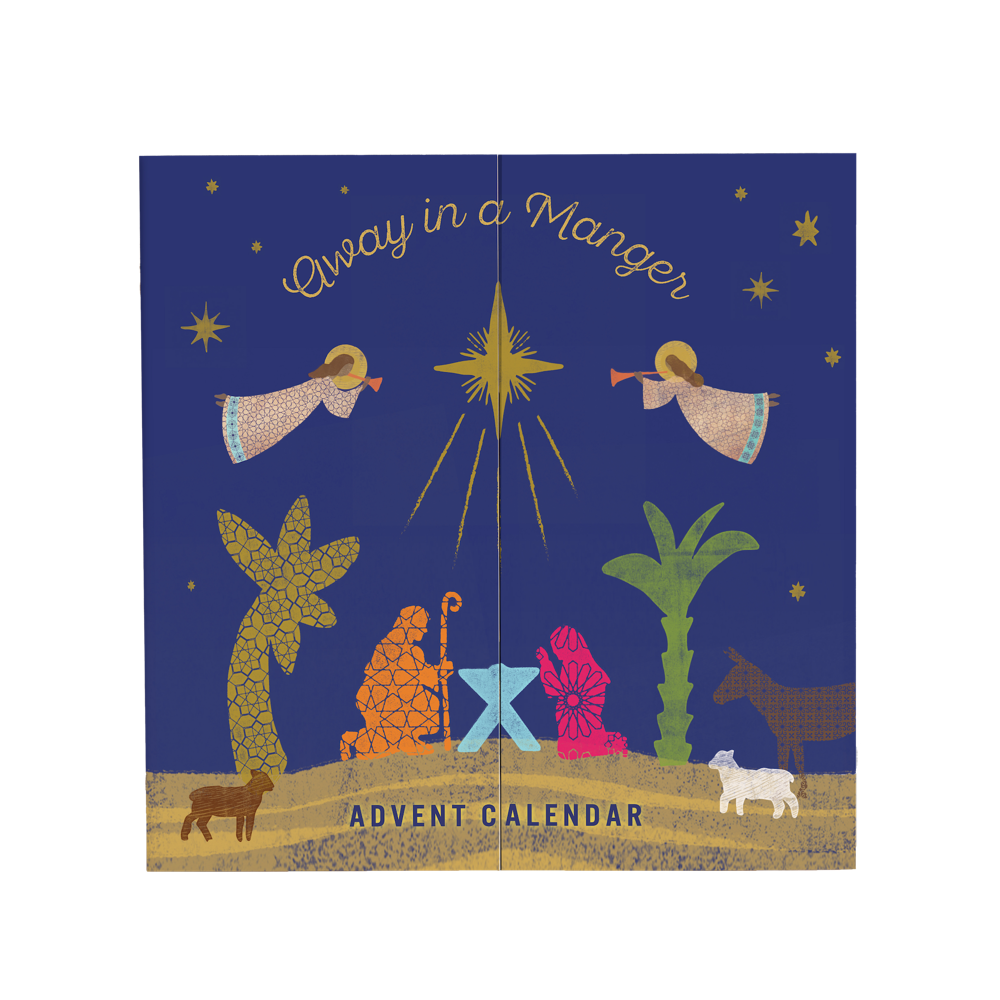 "Away in a Manger" Nativity Advent Calendar, , large