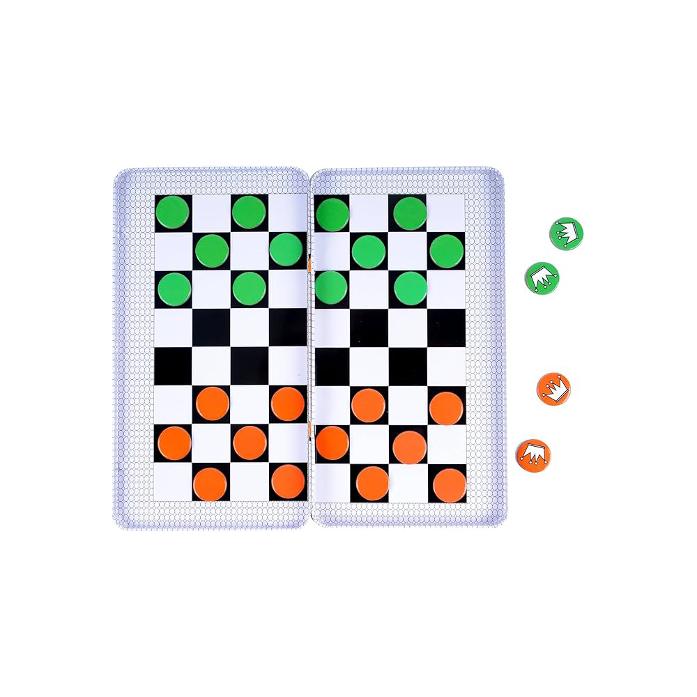 Magnetic Checkers Game, , large