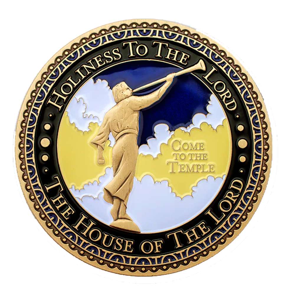 Cedar City Utah Temple Medallion Coin, , large image number 2